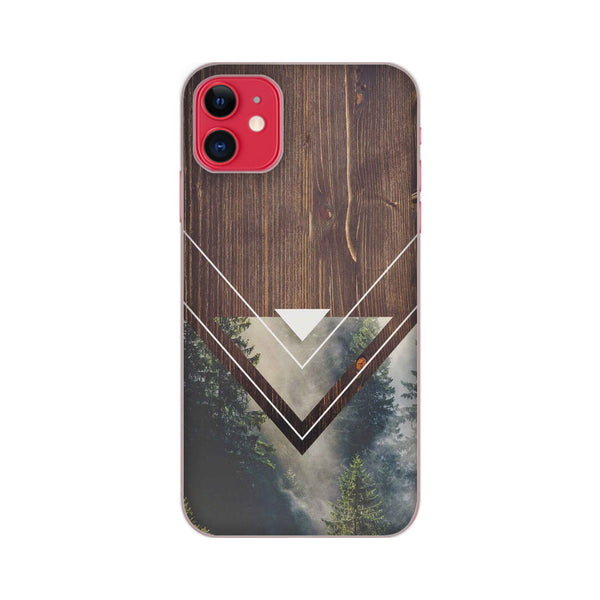 Wood and Forest Scenery Pattern Mobile Case Cover for iPhone 11