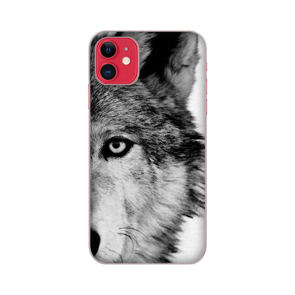 Wolf Face Pattern Mobile Case Cover iPhone 11