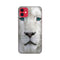 White Lion Portrait Pattern Mobile Case Cover for iPhone 11