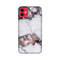 White & Black Marble Pattern Mobile Case Cover for iPhone 11