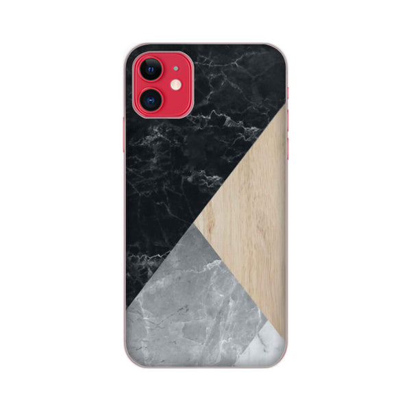 Tiles and Wooden Pattern Mobile Case Cover for iPhone 11