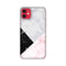 Pink Black & White Marble Pattern Mobile Case Cover for iPhone 11