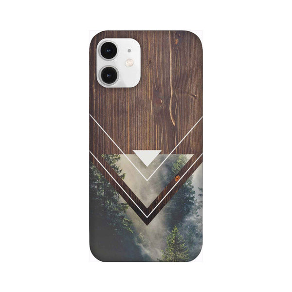 Wood and Forest Scenery Pattern Mobile Case Cover for iPhone 12/ iPhone 12 Mini/ iPhone 12 Pro/ iPhone 12 Pro Max