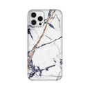 White Marble Pattern Mobile Case Cover for iPhone 12/ iPhone 12 Mini/ iPhone 12 Pro/ iPhone 12 Pro Max
