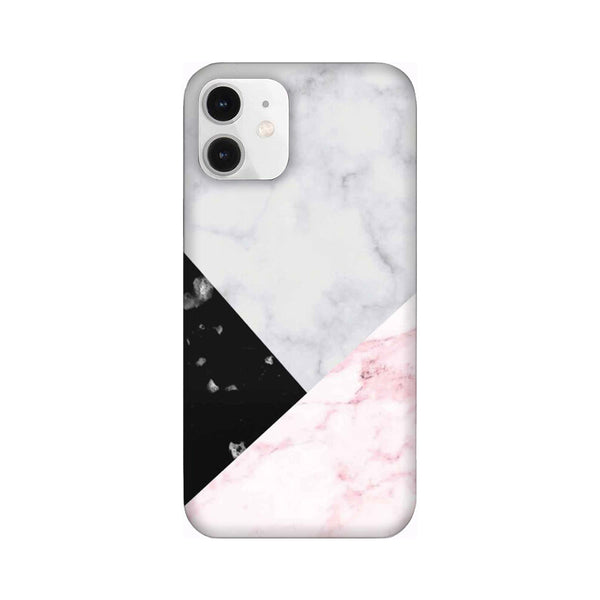 Pink Black & White Marble Pattern Mobile Case Cover for iPhone 12/ iPhone 12 Mini/ iPhone 12 Pro/ iPhone 12 Pro Max