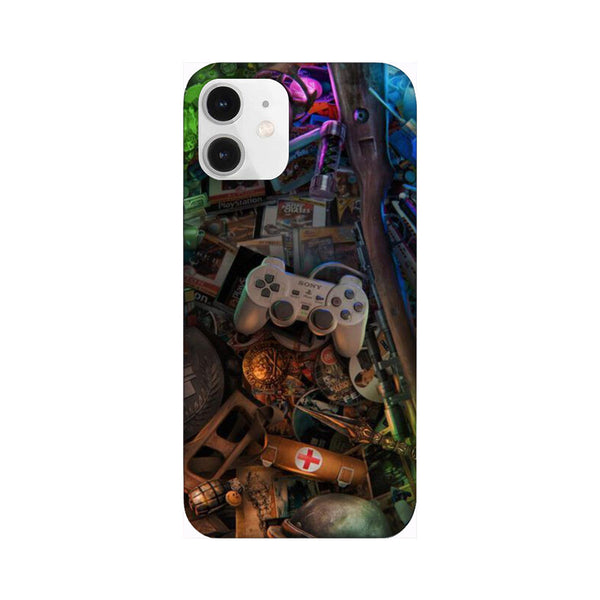Gaming Pattern Mobile Case Cover for iPhone 12/ iPhone 12 Mini/ iPhone 12 Pro/ iPhone 12 Pro Max