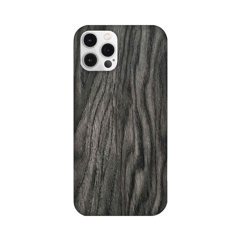 Black Wood Surface Pattern Mobile Case Cover for iPhone 12/ iPhone 12 Mini/ iPhone 12 Pro/ iPhone 12 Pro Max