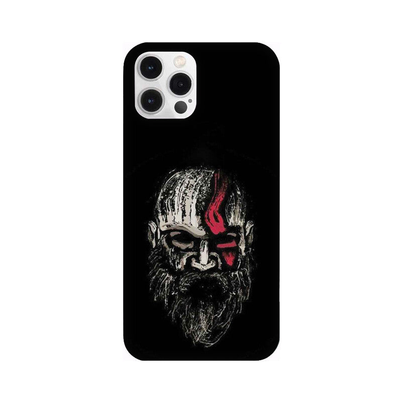 Bearded Old Man Vector Pattern Mobile Case Cover for iPhone 12/ iPhone 12 Mini/ iPhone 12 Pro/ iPhone 12 Pro Max