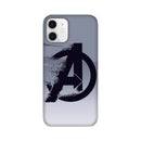 Avengers Logo Pattern Mobile Cover for iPhone 12/ iPhone 12 Mini/ iPhone 12 Pro/ iPhone 12 Pro Max