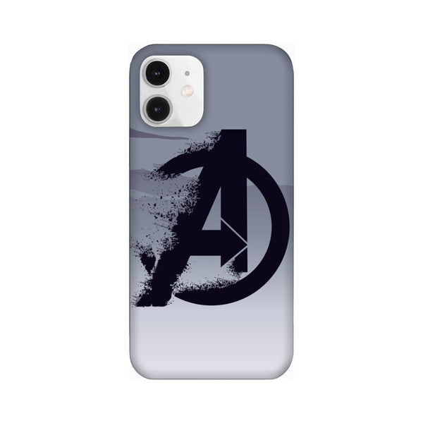 Avengers Logo Pattern Mobile Cover for iPhone 12/ iPhone 12 Mini/ iPhone 12 Pro/ iPhone 12 Pro Max