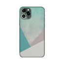 White & Green Marble Pattern Mobile Case Cover for iPhone 11/ iPhone 11 Pro/ iPhone 11 Pro Max