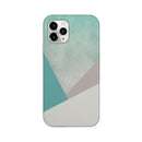White & Green Marble Pattern Mobile Case Cover for iPhone 11/ iPhone 11 Pro/ iPhone 11 Pro Max