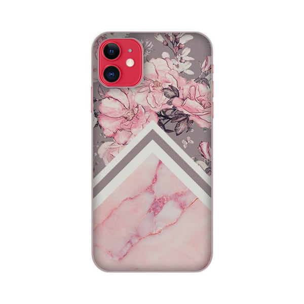 Pink Marble Pattern Mobile Case Cover for iPhone 11/ iPhone 11 Pro/ iPhone 11 Pro Max
