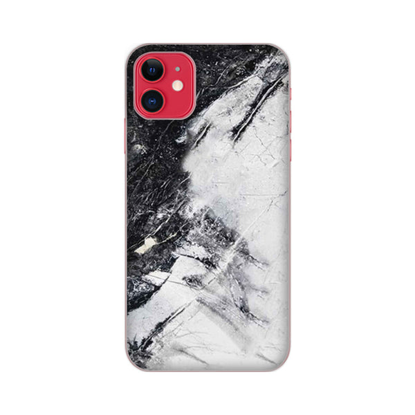 Black Cloud Marble Pattern Mobile Case Cover for iPhone 11/ iPhone 11 Pro/ iPhone 11 Pro Max