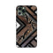 Carpet Pattern Black, White and Brown Pattern Mobile Case Cover for iPhone 11/ iPhone 11 Pro/ iPhone 11 Pro Max
