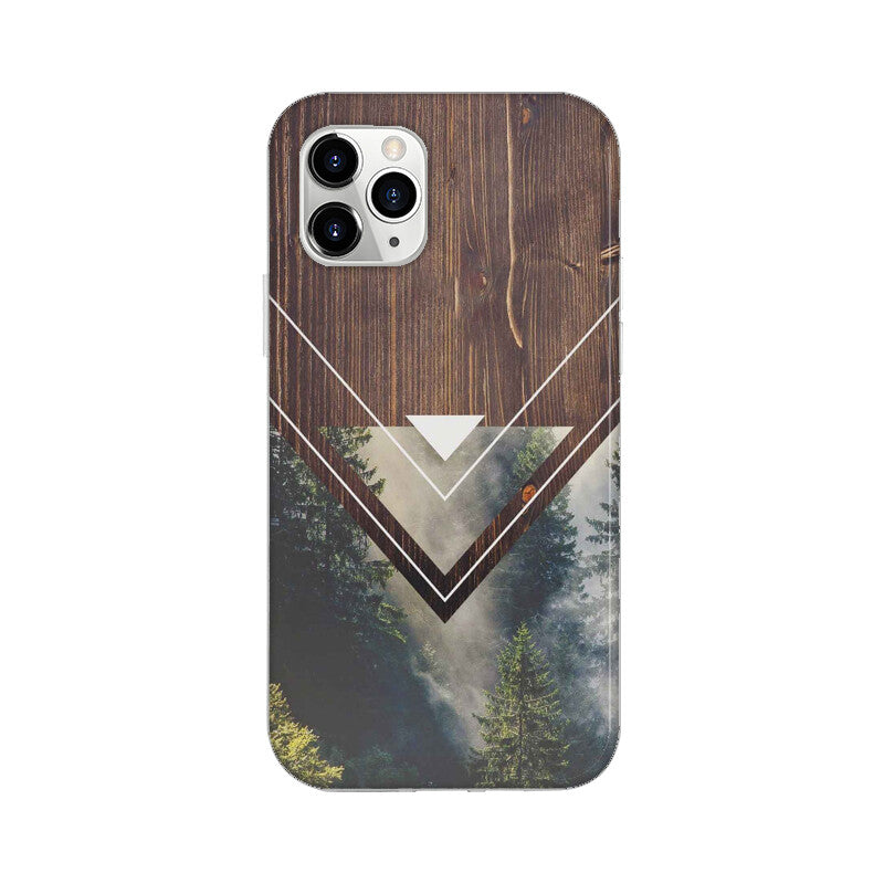 Wood and Forest Scenery Pattern Mobile Case Cover for iPhone 11/ iPhone 11 Pro/ iPhone 11 Pro Max