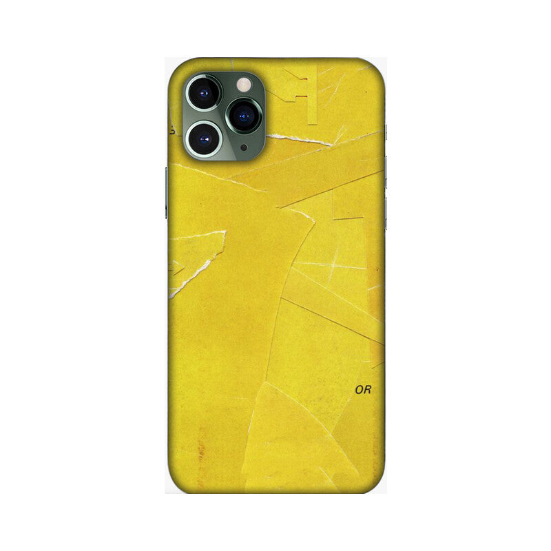 Yellow Paper Pattern Mobile Case Cover for iPhone 11/ iPhone 11 Pro/ iPhone 11 Pro Max