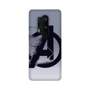 Avengers Logo Pattern Mobile Cover for OnePlus 8/ OnePlus 8 Pro