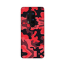 Military Red Camo Pattern Mobile Case Cover for OnePlus 8/ OnePlus 8 Pro