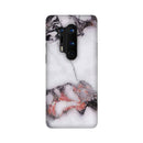 White & Black Marble Pattern Mobile Case Cover for OnePlus 8/ OnePlus 8 Pro