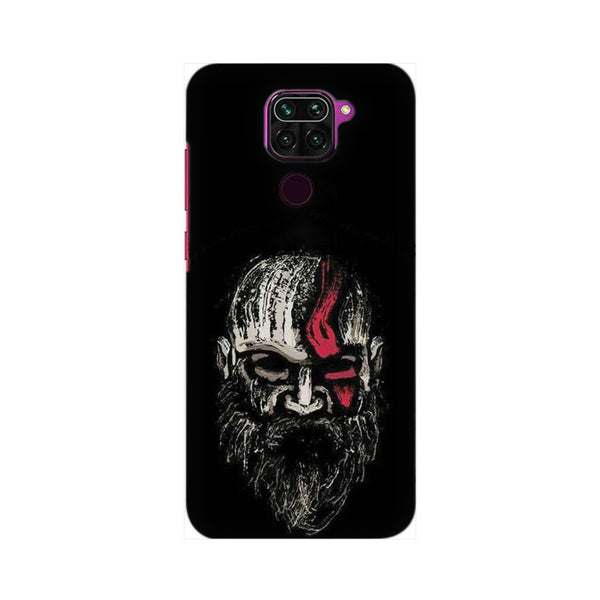 Bearded Old Man Vector Pattern Mobile Case Cover for Redmi Note 9/ Redmi Note 9 Pro