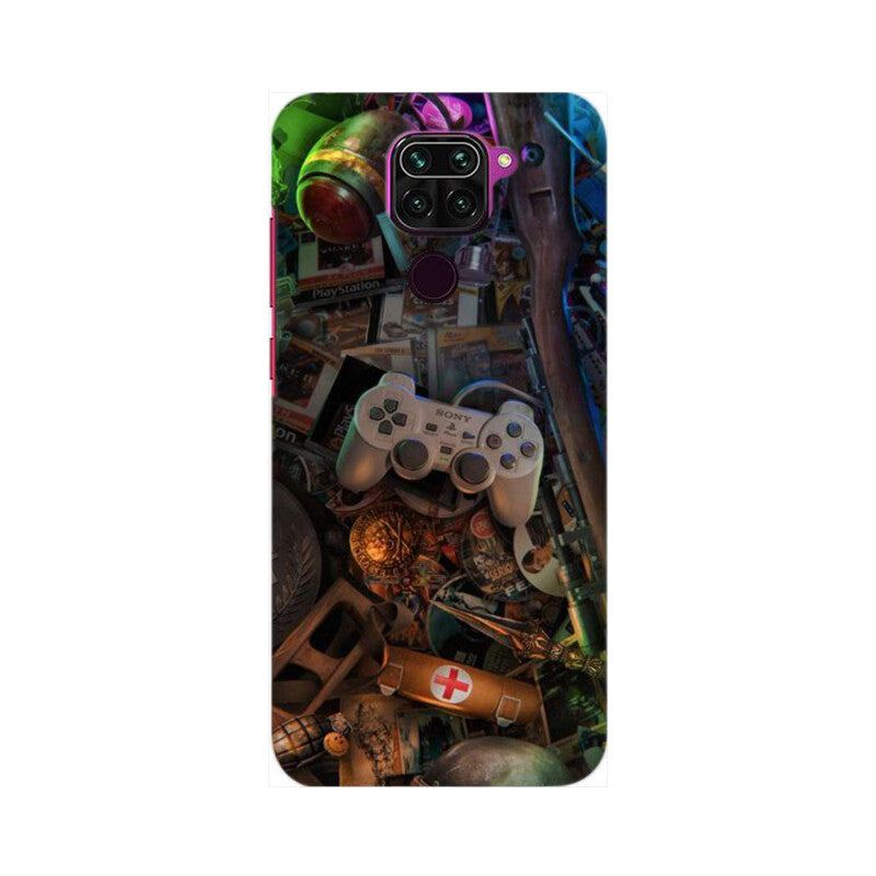 Gaming Pattern Mobile Case Cover for Redmi Note 9/ Redmi Note Pro