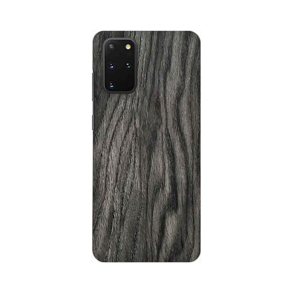 Black Wood Surface Pattern Mobile Case Cover for Galaxy S20 Plus