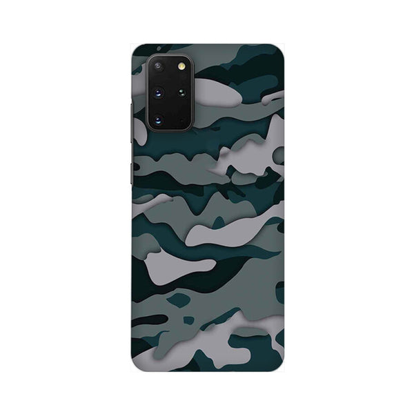 Military Camo Pattern Mobile Case Cover for Galaxy S20 Plus