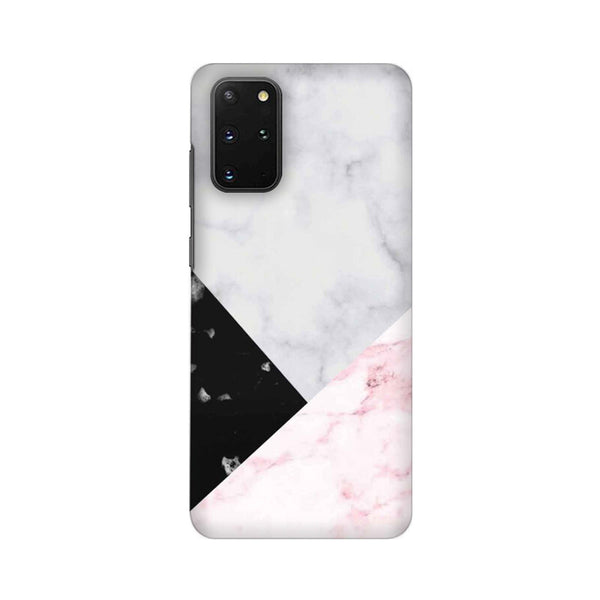 Pink Black & White Marble Pattern Mobile Case Cover for Galaxy S20 Plus