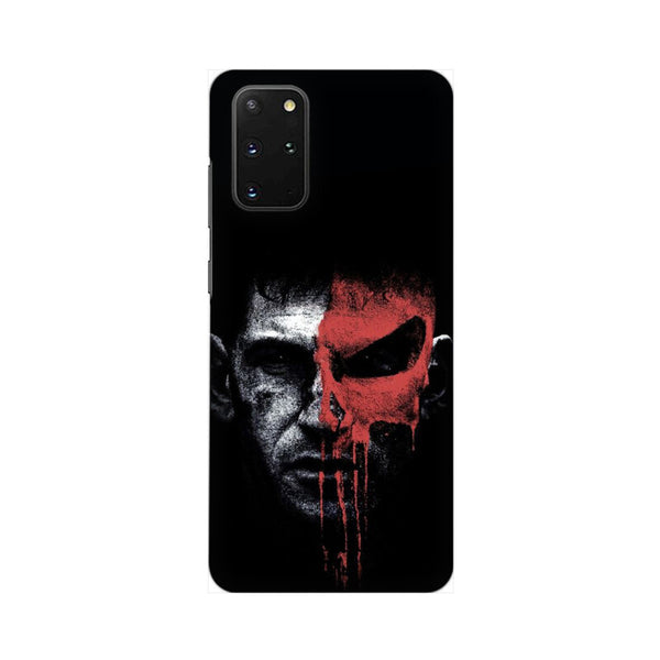 Red Skull Face Pattern Mobile Case Cover for Galaxy S20 Plus