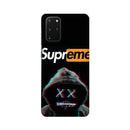 Supreme LED Mask Pattern Mobile Case Cover for Galaxy S20 Plus