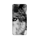 Wolf Face Pattern Mobile Case Cover for Galaxy S20 Plus