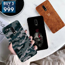 Combo Offer On Beard, Deasert And Military Camo Pattern Mobile Case For Oneplus 7 ( Pack Of 3 )