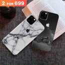 Combo Offer On Biker And Marble Pattern Mobile Case For IPhone 11 Pro Max ( Pack Of 2 )