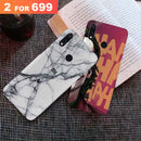 Combo Offer On Joker And Marble Pattern Mobile Case For Redmi Note 7 Pro ( Pack Of 2 )