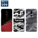Combo Offer On Red Camo, Superme And Green Pattern Mobile Case For Oneplus 6 ( Pack Of 3 )