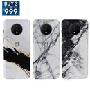 Combo Offer On Natural Marble Pattern Mobile Case For Oneplus 7T ( Pack Of 3 )