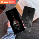 Combo Offer On Biker And Beard Old Man Pattern Mobile Case For Oneplus 7 Pro ( Pack Of 2 )