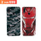 Combo Offer On Iron Man And Green Camo Pattern Mobile Case For Redmi Note 7 Pro ( Pack Of 2 )
