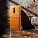 Brown Leather Mobile Cover for Oneplus 7 Pro