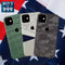 Combo Offer On Marble And Blue, Camo And Green Boxes Pattern Mobile Case For iPhone 11 Pro Max ( Pack Of 3 )