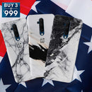Combo Offer On Natural Marble Pattern Mobile Case For Oneplus 7T Pro ( Pack Of 3 )