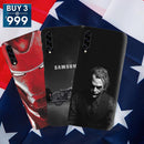 Combo Offer On Biker, Iron Man And Joker Pattern Mobile Case For Galaxy A50S ( Pack Of 3 )