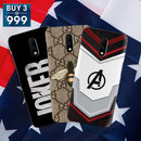Combo Offer On Joker, Honey Bee And Avangers Pattern Mobile Case For Oneplus 7 ( Pack Of 3 )
