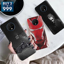 Combo Offer On Joker, Biker, Joker And Iron Man Pattern Mobile Case For Oneplus 7T  ( Pack Of 3 )