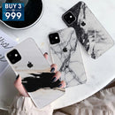 Combo Offer On Natural Marble Pattern Mobile Case For iPhone 11 ( Pack Of 3 )