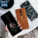 Combo Offer On Beard, Deasert And Military Camo Pattern Mobile Case For Oneplus 6 ( Pack Of 3 )