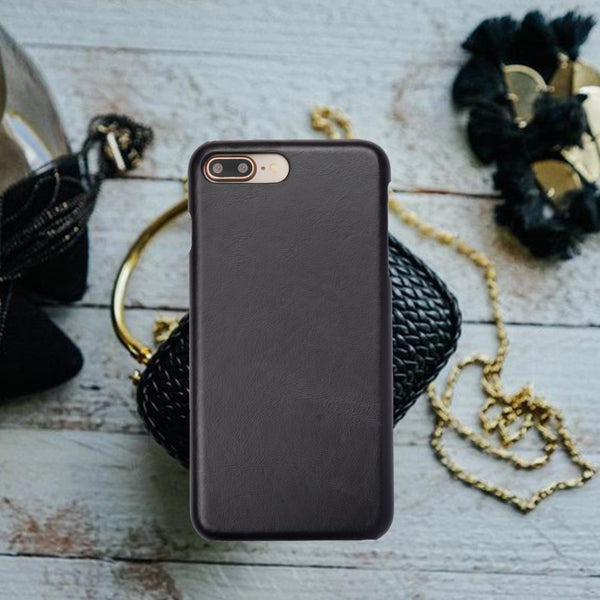 Black Leather Case for Iphone 6 Plus