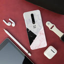 Pink Black & White Marble Pattern Mobile Case Cover For Oneplus 7 Pro