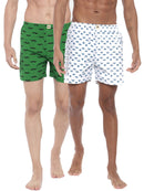 Dazzelz Men Pack Of Two Printed Swim Boxer For Men
